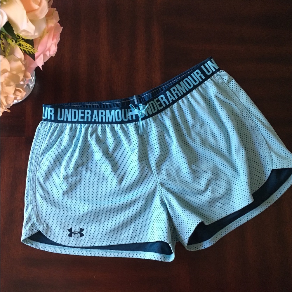 Under Armour Blue Play Up Shorts